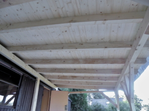 Dřevěná veranda 10 x 3 m k maringotce - Prachatice  5